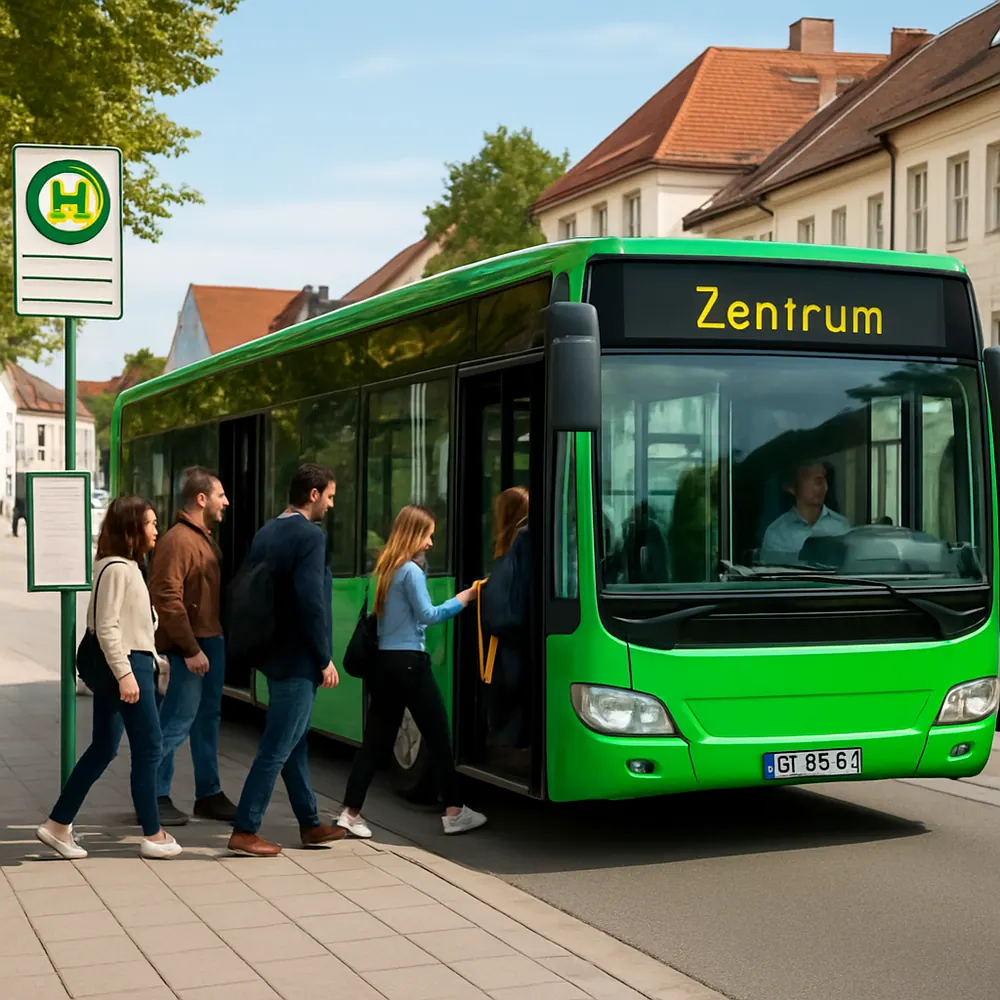 Mit dem Bus